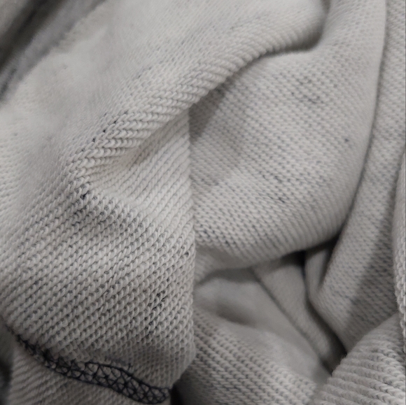 ADIDAS Space Dyed Gray Hoodie - Picture 7 of 9